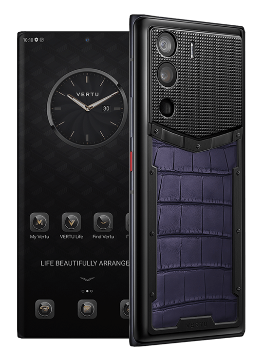 Купить Vertu Metavertu Grape Purple Alligator with Clous De Paris 18GB+1TB