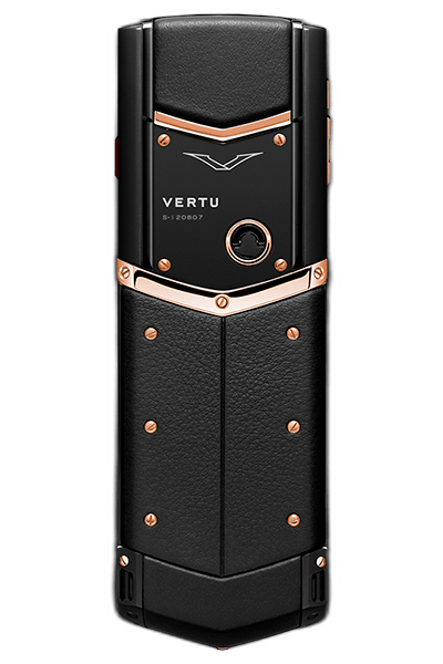 Купить Vertu Signature V Pure Black Red Gold